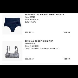 Current J.crew swim! NWT